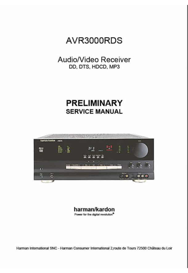 AVR-3000RDS